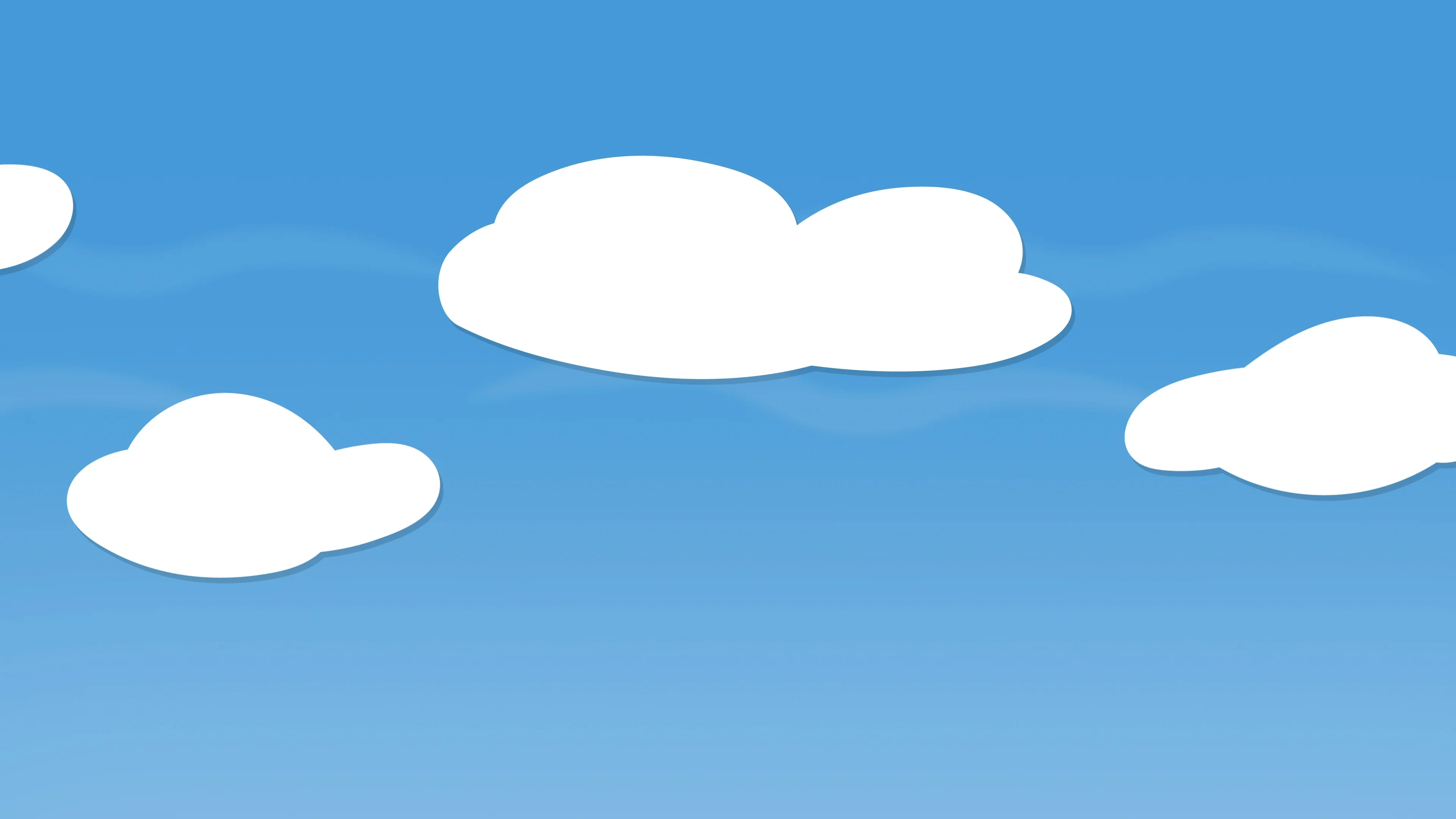 Cartoon Clouds Background Animation, Loo... | Stock Video | Pond5