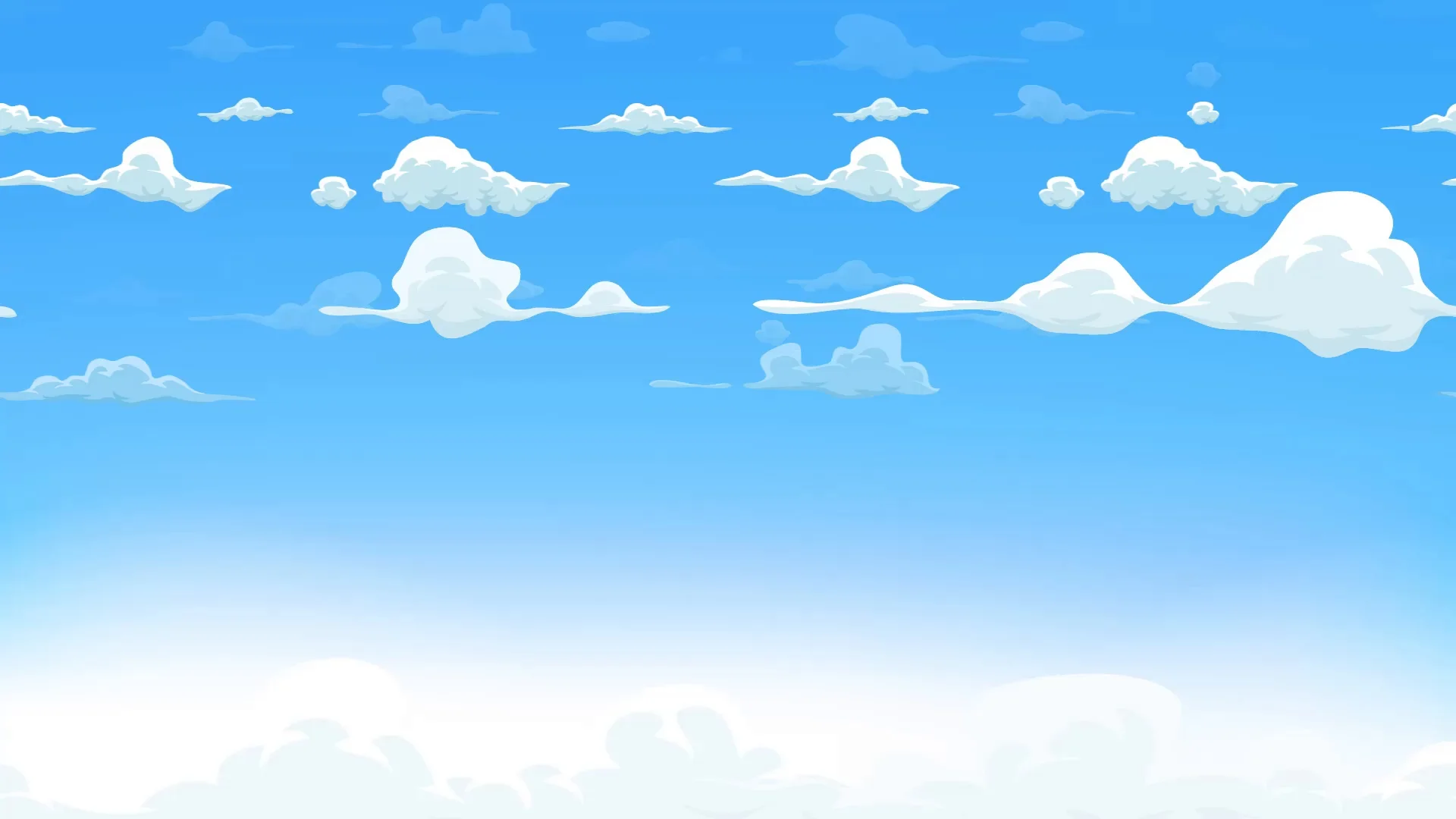 Cartoon Clouds Background Seamless Loopi... | Stock Video | Pond5