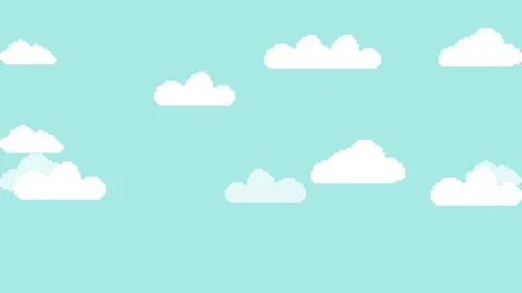Được lấy cảm hứng từ những trò chơi retro video game, đây là stock video với đám mây hình hoạt hình đáng yêu cùng với bầu trời xanh ngắt của một ngày đẹp trời. Hình ảnh đầy mải mê và nhộn nhịp này sẽ giúp bạn thư giãn và xả stress cực tốt.