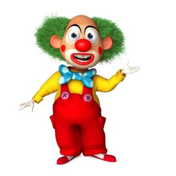 Cartoon clown Stock-Illustration