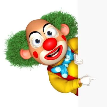 Cartoon clown 스톡 일러스트