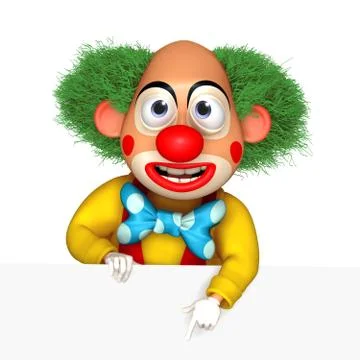 Cartoon clown Stock-Illustration