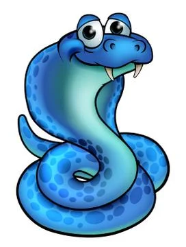 Cartoon Cobra Snake イラスト素材