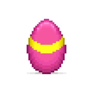 Cartoon colored easter egg	 Stock Illustration