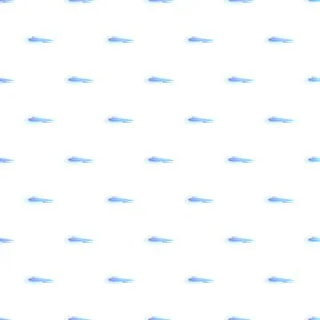 Cartoon comets falling seamless pattern background イラスト素材