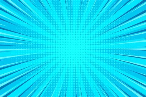 Cartoon comic background. Comics book colorful poster with halftone elements Stock Illustration