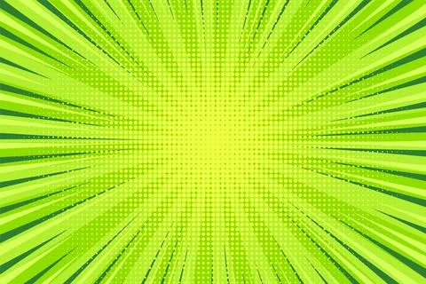 Cartoon comic background. Comics book colorful poster with halftone elements Stock Illustration