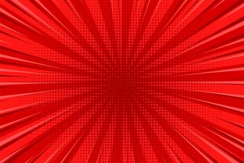 Cartoon comic background. Comics book colorful poster with halftone elements Illustrazione stock