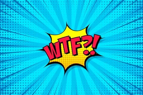 Cartoon comic background. Speech bubble. Comics book colorful poster with Stock Illustration