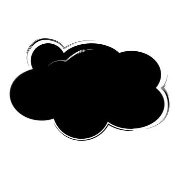 Cartoon comic speech bubble. Vector illustration and graphic elements, template Stockillustratie