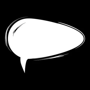 Cartoon comic speech bubble. Vector illustration and graphic elements, template 스톡 일러스트