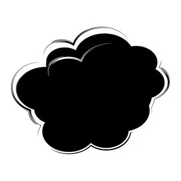 Cartoon comic speech bubble. Vector illustration and graphic elements, template 스톡 일러스트