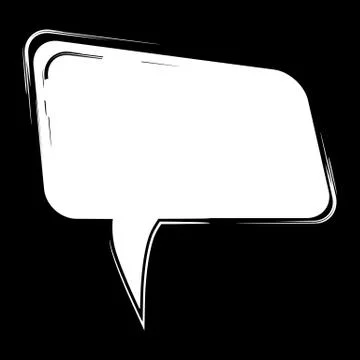 Cartoon comic speech bubble. Vector illustration and graphic elements, template 스톡 일러스트