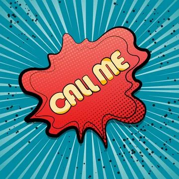 Cartoon comic text pop art explosion Illustrazione stock