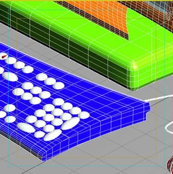 Cartoon Computer 3D Model