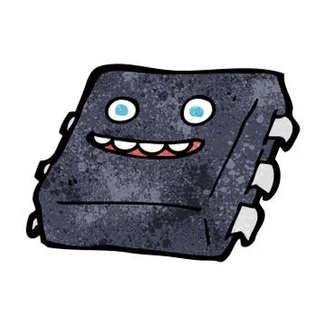 Cartoon computer chip 스톡 일러스트
