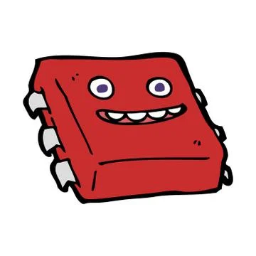Cartoon computer chip 스톡 일러스트