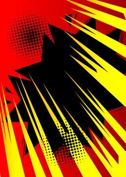 Cartoon Cool Backgrounds, comic book backdrop. Retro vector comics pop art .. Illustrazione stock