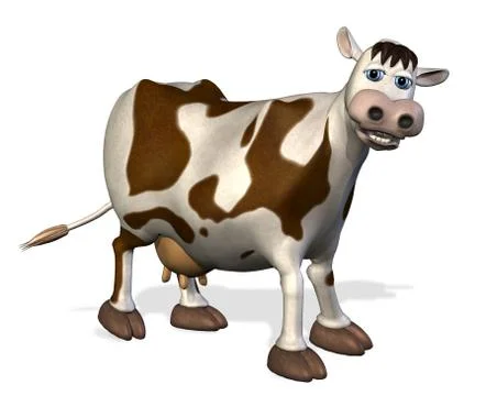 Cartoon Cow Stock-Illustration