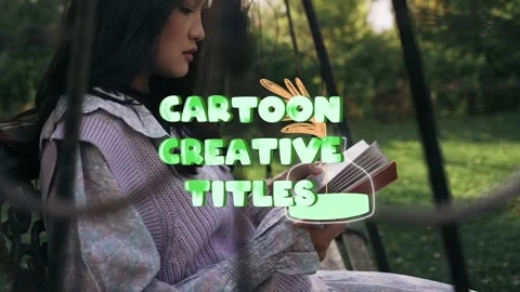 Cartoon Creative Titles for After Effects Stock After Effects