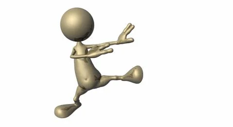 Cartoon creature Stock-Illustration