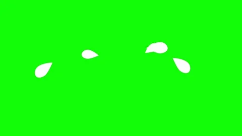 Cartoon girl eyes on a green background  Stock Video  Pond5