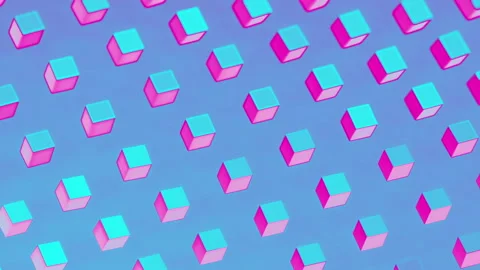 Cartoon cubes Stock-Footage 172351581