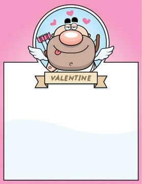 Cartoon Cupid Graphic Stock Illustration