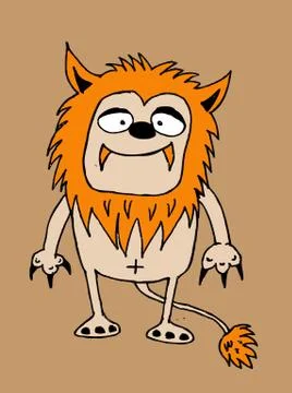 Cartoon cute monsters Stock Illustration
