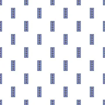 Cartoon dashboard panel pattern with circular gauges background イラスト素材