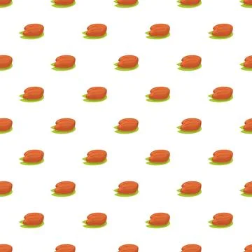 Cartoon date fruit seamless repeating pattern background 스톡 일러스트