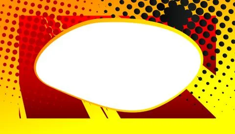 Cartoon design colored background with blank copy space. Vector comic book il Stockillustratie