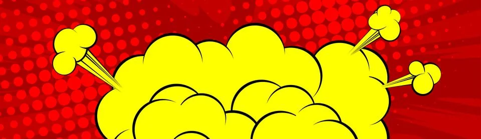 Cartoon design colored background. Comic book backdrop illustration. Vector c イラスト素材