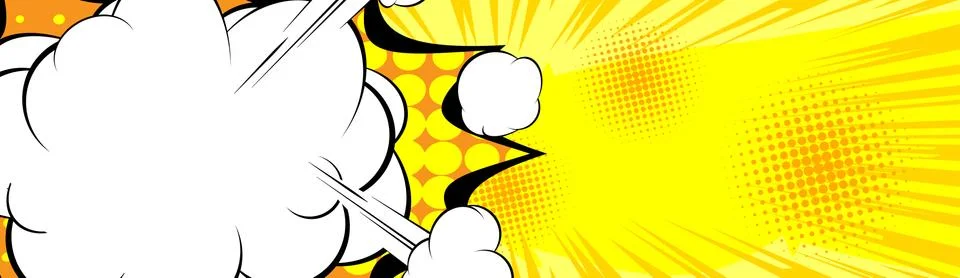 Cartoon design colored background. Comic book backdrop illustration. Vector c 스톡 일러스트
