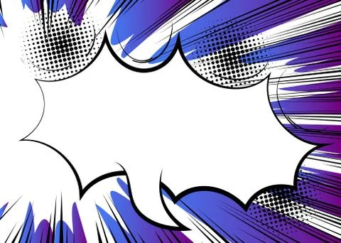 Cartoon design colored background. Comic book backdrop illustration. Vector c Stock Illustration