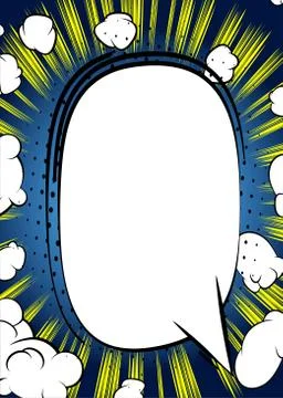 Cartoon design colored background. Comic book backdrop illustration. Vector c イラスト素材