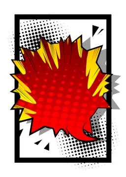 Cartoon design colored background. Comic book backdrop illustration. Vector c イラスト素材