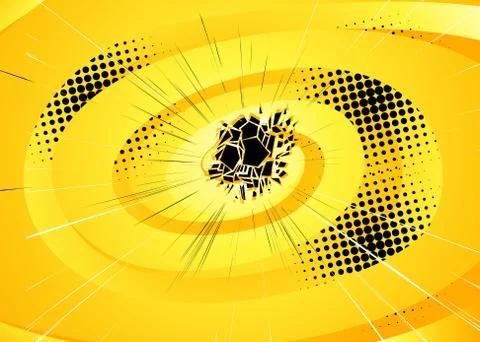 Cartoon design colored background. Comic book backdrop illustration. Vector c イラスト素材