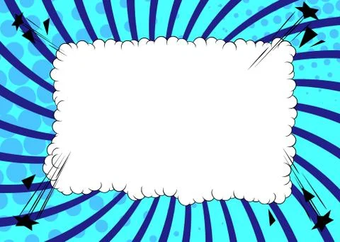 Cartoon design colored background. Comic book backdrop illustration. Vector c Stockillustratie
