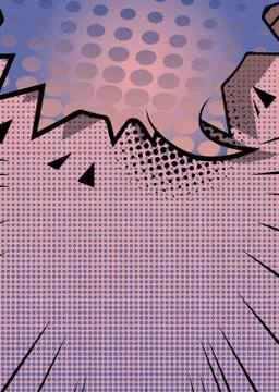 Cartoon design colored background. Comic book backdrop illustration. Vector c Stock Illustration