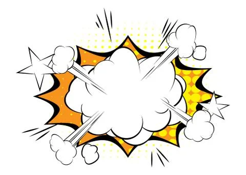 Cartoon design colored background. Comic book backdrop illustration. Vector c イラスト素材
