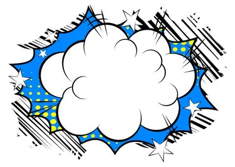 Cartoon design colored background. Comic book backdrop illustration. Vector c Stockillustratie