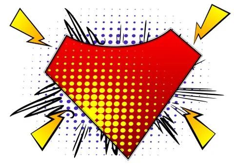 Cartoon design colored background. Comic book backdrop illustration. Vector c Stock Illustration