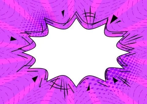 Cartoon design colored background. Comic book backdrop illustration. Vector c Illustrazione stock