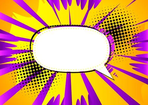 Cartoon design colored background. Comic book backdrop illustration. Vector c イラスト素材