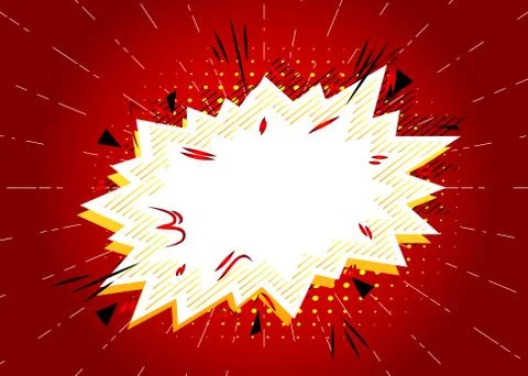 Cartoon design colored background. Comic book backdrop illustration. Vector c イラスト素材