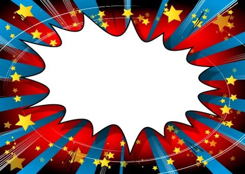 Cartoon design colored background. Comic book backdrop illustration. Pop art  Stock Illustration