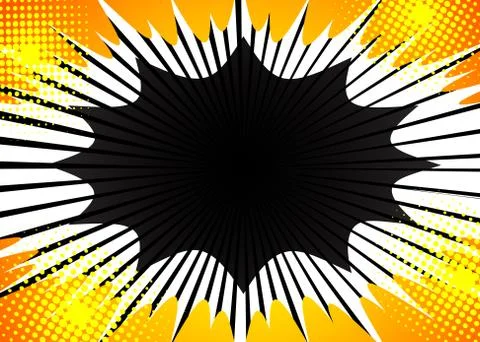 Cartoon design colored background. Comic book illustration. Vector comics bac 스톡 일러스트