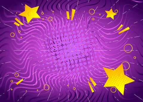 Cartoon design colored background. Comic book illustration. Vector comics bac Illustrazione stock
