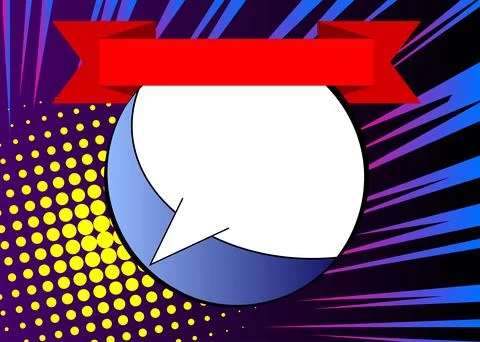 Cartoon design colored background. Comic book illustration. Vector comics bac Stock Illustration